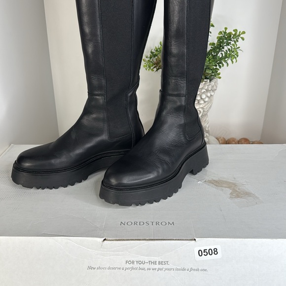 All Saints Women's Monica Knee High Boot Sz 7 NWOB - Picture 14 of 14